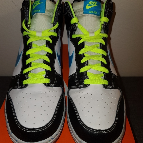 Nike Dunk High SB Premium White Blue Glow main image 6